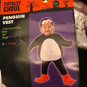 1-2 Year old Penguin Halloween Costume!
